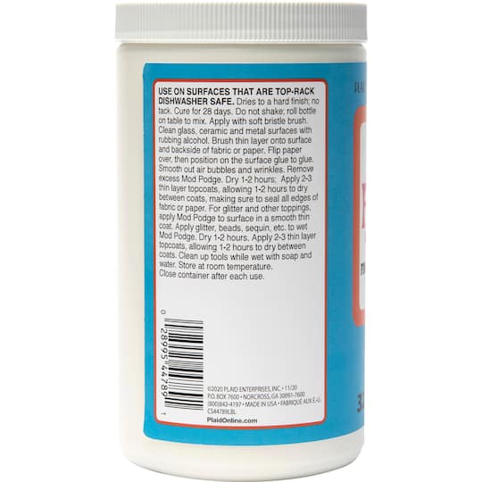 6 Pack: Mod Podge® Dishwasher-Safe Gloss, 32oz.